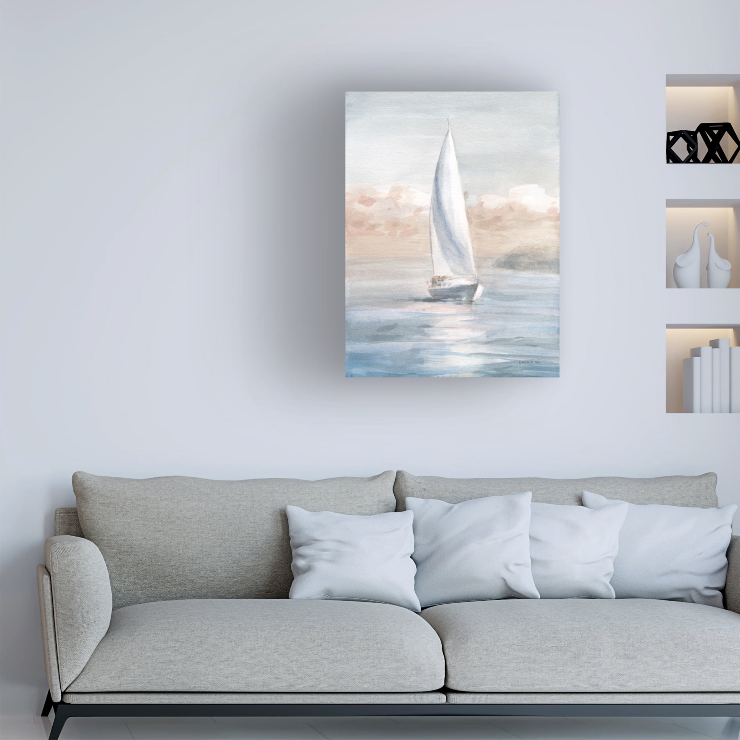 Danhui Nai 'Full Sail II' Canvas Art