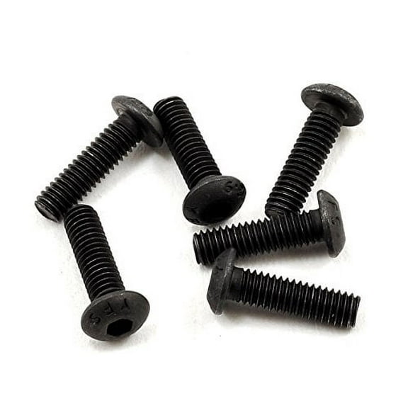 Associated 81260 M4x14mm BHCS Button Head Cap Screws (6)