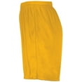 thumbnail image 3 of Augusta AG1850 7-inch Modified Mesh Shorts-Gold-M, 3 of 5