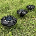 thumbnail image 6 of Solar Landscape Lighting 4Pcs 8 LED Solar Underground Buried Lights for Garden Roadway Outdoor Path Lighting House Decor, 6 of 9
