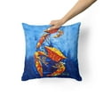 thumbnail image 2 of Crab Puddle O Two Fabric Decorative Pillow, 2 of 4