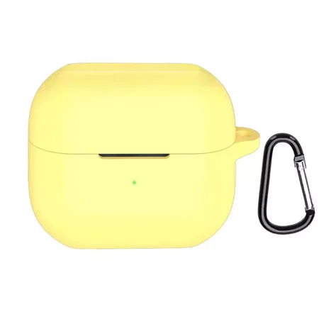 GadgetCom Replacement Case Compatible with Samsung Galaxy Buds3 Buds 3 Pro Shockproof Silicone Case Earbuds Pouch Cover With Clip Hook
