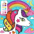 thumbnail image 5 of SEELOK  5D DIY Unicorn Diamond Dots Painting Kits with Wooden Frame ,Diamond Painting Kits for Home Wall Decor，Suitable for Children, Adults, Beginners, 5 of 5