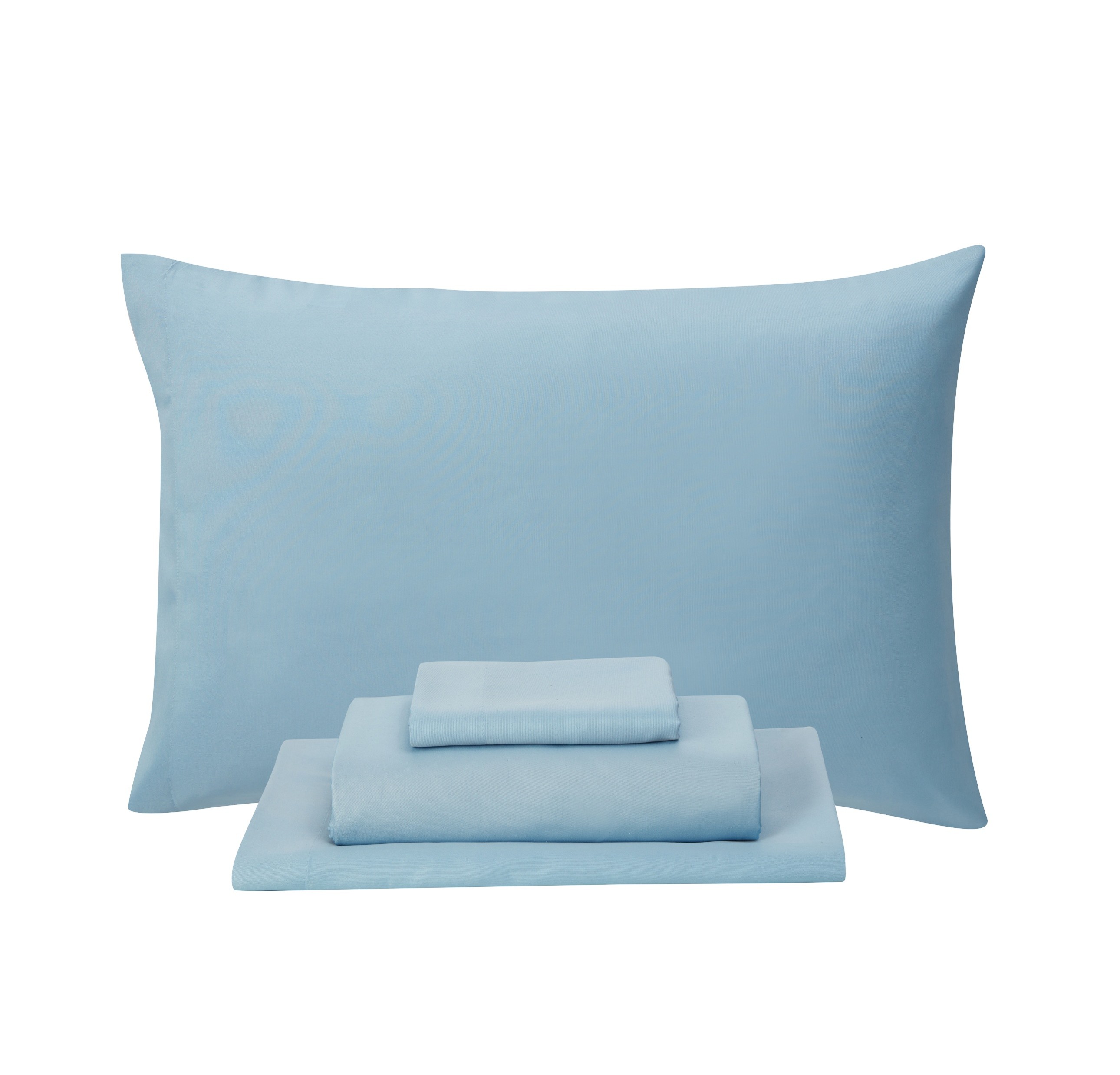 MAINSTAYS ALL IN ONE REVERSIBLE COMFORTER AND SHEET SET- 5 PIECE, TWIN, NAVY