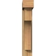thumbnail image 2 of Ekena Millwork 6"W x 24"D x 32"H Westlake Block Rough Sawn Bracket w/ Offset Brace, Western Red Cedar, 2 of 25