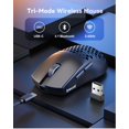 thumbnail image 2 of Mouse Gamer Redragon M725 Inalámbrico con Diseño Panal 49g 8000 DPI, 2 of 7