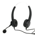 Call Center Headset Adjustable Wired Noise Cancelling Customer Service Headset for RJ9 Headset