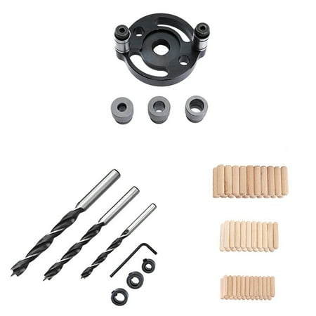 

Woodwork Straight Hole Dowel Drilling Locator Centering Household Carpentry Household Puncher Template