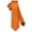 Orange, variant on Men's Orange Slim Tie, 2.4 inch Wide, Solid Color Skinny Necktie