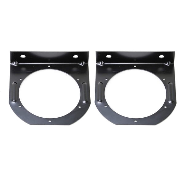 LIBRA Set of 2 Trailer 4" Round Tail Light Steel Mounting Brackets