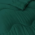 thumbnail image 5 of D.N.G. BEDDINGS 5 Piece Luxury Wavy Stitching Comforter Set Super Soft, All Season, 800 Thread Count, 100% Egyptian Cotton, With 6 Corner Tabs, King/California King Size Teal Green Color, 5 of 6