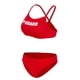 thumbnail image 1 of Traje de baño BLARIX Guard para mujer de 2 piezas (Rojo, Mediano) poliéster, 1 of 6
