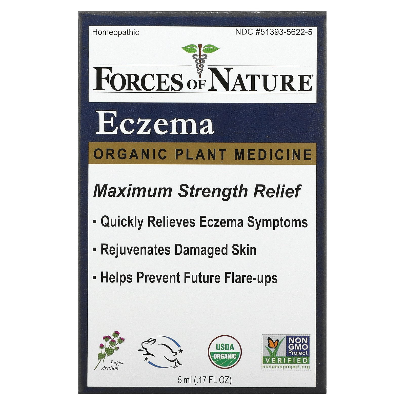 FORCES OF NATURE, ECZEMA CONTROL 5 ML