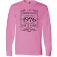 thumbnail image 3 of Inktastic Limited Edition 1976 One of a Kind Long Sleeve T-Shirt, 3 of 5