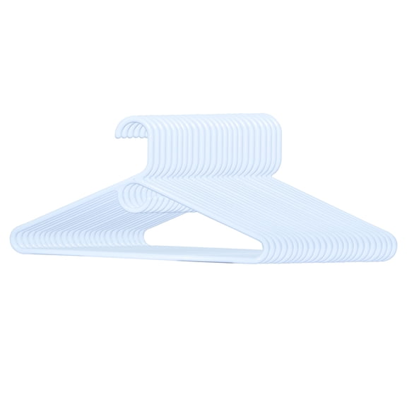 ClosetSelect Super Heavy Weight Hanger for Any Clothing Type, White 24 Count