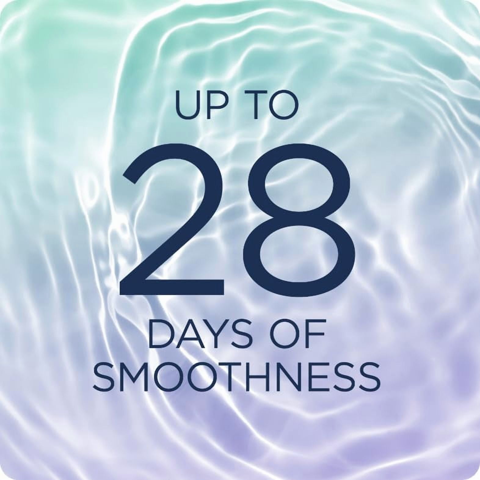 Veet® Easy-Gel™ Bandes de Cire pour Jambes et Corps, Peau Sèche, 40 unités + 4 Lingettes