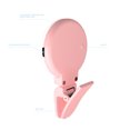 thumbnail image 6 of Tunhigl 60 LED Ring Light for Selfies, Makeup, and Video: Rechargeable Clip-On Light with Adjustable Brightness and Color Temperature for Phones and Laptops Pink, 6 of 8