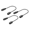 thumbnail image 1 of Guitar Pedal Power Cable, Plastic, Metal Converter Cable Rechargeable Pedal Power Supply Guitar Pedal Cable with Three 20cm Cables Bundled in One Package for Musicians Who Need, 1 of 6