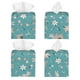 thumbnail image 2 of Fotbe Teal Mama Llama Porta Pañuelos Decorativo de Cuero, Caja Cuadrada Moderna para Pañuelos Faciales, Organizador y Dispensador 5x5x5'', 2 of 7