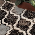 thumbnail image 6 of Superior Viking Trellis Indoor Large Area Rug, 5' x 5' Square, Chocolate, 6 of 8