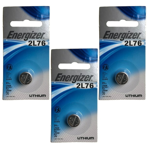 Energizer 2L76 Lithium Battery CR111, CR1/3 1H, DL1/3N, 867, 2L76BP