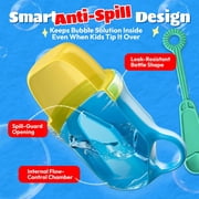 Play-Act Spill-Proof Bubble Bubbles for Kids, 2 Packs