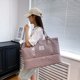 thumbnail image 3 of Bolsa de fitness con rombos, separación de ropa seca y húmeda, bolso deportivo, bolsa de fitness para yoga, bolsa de viaje para almacén de zapatos de gran capacidad, 3 of 6