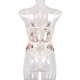thumbnail image 3 of Mono Sexy Bordado Flor Body Hollow Lace Lencería Ropa de dormir, M Guardurnaity XX000117-02, 3 of 7