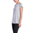 thumbnail image 3 of Women's T-Shirt Ultimate Short-Sleeve Lightweight Workout Running Yoga Fitness Sports T-Shirts, 3 of 5