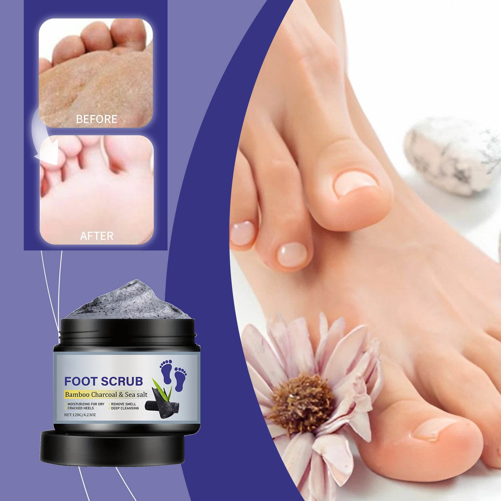 Cracked Heels Dry Foot Scrub Buy DR FOOT FOOT SCRUB SOAP REPAIR