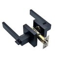thumbnail image 1 of Door Handle With Lock And Key, Chrome Door Handle Set, External Door Handle Lock, Bedroom Door Lock, 1 Pack, 1 of 4