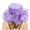 Purple, variant on LRen Elegant Women's Wide Brim Floral Sun Hat for Beach Wedding Bridal Shower and Summer Outdoor Occasions Wine