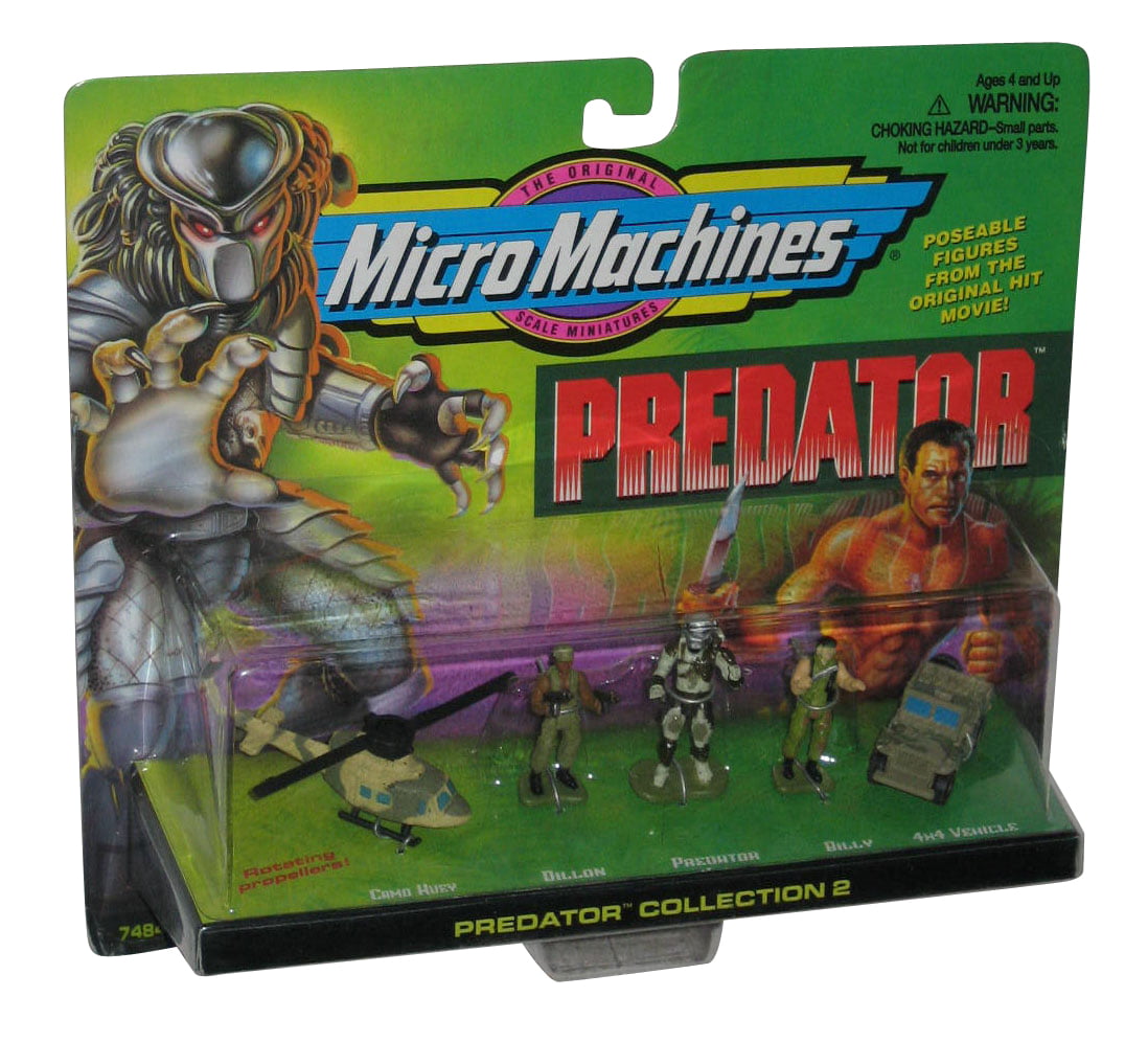 MicroMachines Predator Collection 1 Set 1996 New Galoob  Amricons 