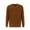 Camel, variant on Krumba Mens Big Tall Sweater Cotton Oversized Long Sleeve Kintted Light Causal Plus Pullovers Burgundy 2XL