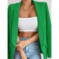 thumbnail image 1 of Women's Office Lightweight Loose Fit Solid Color Blazer Notch Collar Long Sleeve, 1 of 9