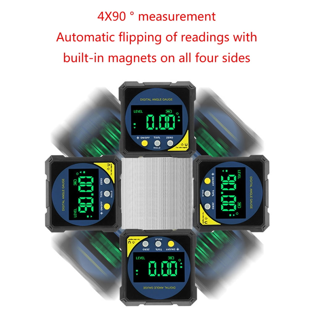 lanema Measuring Digital Inclinometer Magnetic InclinatorsUniversal Protractor Dipmeter
