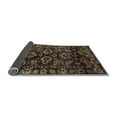 thumbnail image 2 of Ahgly Company Indoor Round Abstract Light Blue Modern Area Rugs, 4' Round, 2 of 4