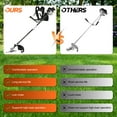 thumbnail image 5 of 52CC 2-Cycle Gas Weed Eater, 7000Rpm Brush Cutter With Split Shaft Includes Blade, Trimmer Head, Safety Gloves & Goggles, 5 of 10
