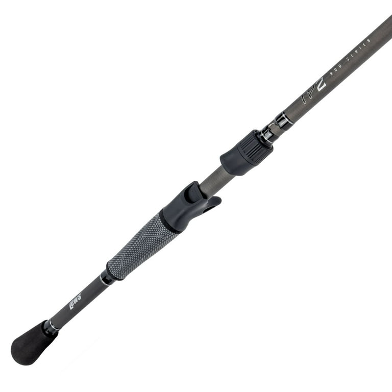 Lew's TP2 Casting Fishing Rod, Carolina/Alabama Rig Model, 7-Foot 5-Inch, 1-Piece HM45 Graphite Rod with Medium-Heavy Power and Fast Action, Winn Dri-Tac Split-Grip, SoftTouch Reel Seat, Black/Gray - Walmart.com Lew's TP2 Casting Fishing Rod, Carolina/Alabama Rig Model, 7-Foot 5-Inch, 1-Piece HM45 Graphite Rod with Medium-Heavy Power and Fast Action, Winn Dri-Tac Split-Grip, SoftTouch Reel Seat, Black/Gray - Walmart.com