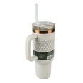 thumbnail image 4 of Ozark Trail 40 oz Insulated Stainless Steel Tumbler with Handle, Beige, 4 of 10
