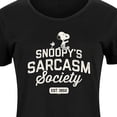 thumbnail image 3 of Peanuts - Snoopy Sarcasm Society - Women's Any Way Dress, 3 of 7
