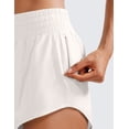 thumbnail image 4 of CRZ YOGA High Waisted Running Shorts for Women 2.5" Mesh Liner Quick Dry for Workout Athletic with Zipper Pocket, 4 of 5