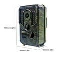 thumbnail image 2 of Hunting camera IP54 Waterproof 1080P Trail Camera Motion Detection waterproof hunting camera Infrared Night View Outdoor Camcorder, 2 of 7