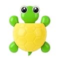 thumbnail image 1 of Oleegame 1PC Produce Storage Cute Animal Toothbrush Holder Turtle Strong Suction Cup Toothbrush Toothpaste Storage Rack Bathroom Wall-mounted Toothbrush Holder Yellow, 1 of 1