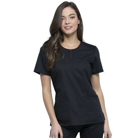 

Cherokee Workwear Revolution Women s Scrubs Top Round Neck WW602