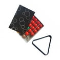 thumbnail image 4 of ZLight Mini Billiard Balls Small Billiards Snooker Balls Set Complete Set Of 22 Indoor Table Game Wear Resistant Game Ro, 4 of 6
