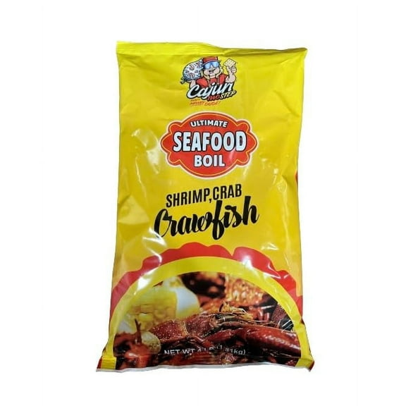 (Pack of 8) Cajun Two-Step Seafood Boil Seasoning 64 oz