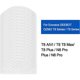 thumbnail image 2 of 50 Pcs Wipes for Ecovacs Deebot Ozmo T8 T8+ T8 AIVI T8 Max T9 T9+ N8 N8+ N8 Pro N8 Pro+ V, 2 of 5