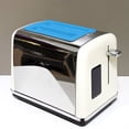 thumbnail image 2 of HLONK Toaster Cover Silicone Toaster Cover Silicone Toaster Lid Cover for Bread Maker Toaster Appliance Top Cover Sandwich Machine Part for Small, 2 of 8