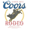 thumbnail image 2 of Men's Coors Distressed Cowboy Rodeo  Graphic T-Shirt, 2 of 5